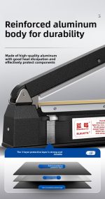 YGPACK FR-300B Manual Impulse Sealer - Image 3