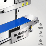 YGPACK FR-150 stand up style Continuous Sealing Machine - Image 4