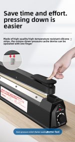 YGPACK FR-300B Manual Impulse Sealer - Image 4