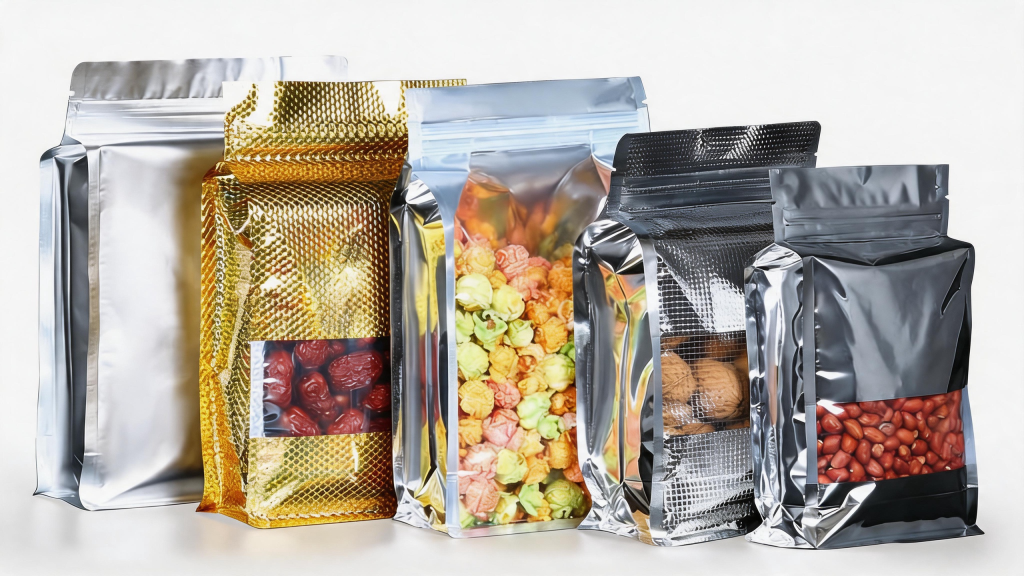 Aluminum Foil Self‑Standing Zipper Bag
