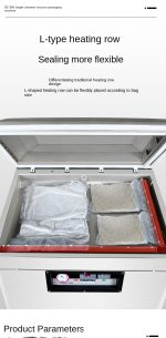 YGPACK DZQ-800L Single Chamber Vacuum Sealer - Image 6