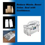 YGPACK DZQ-700 FLAT PLATE Double Chamber Vacuum Sealer - Image 4