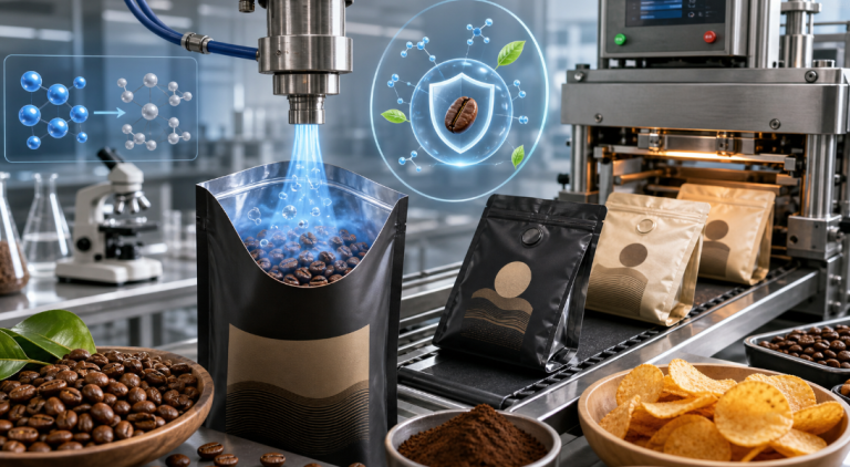 Nitrogen Flushing in Coffee & Snack Packaging: The ScienceBehind Freshness