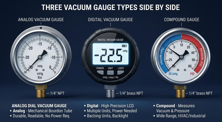 What Are the Different Types of Vacuum Gauges — and Which OneShould You Trust?